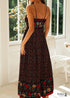 Elegent Floral Boho Maxi Dress Magnolia